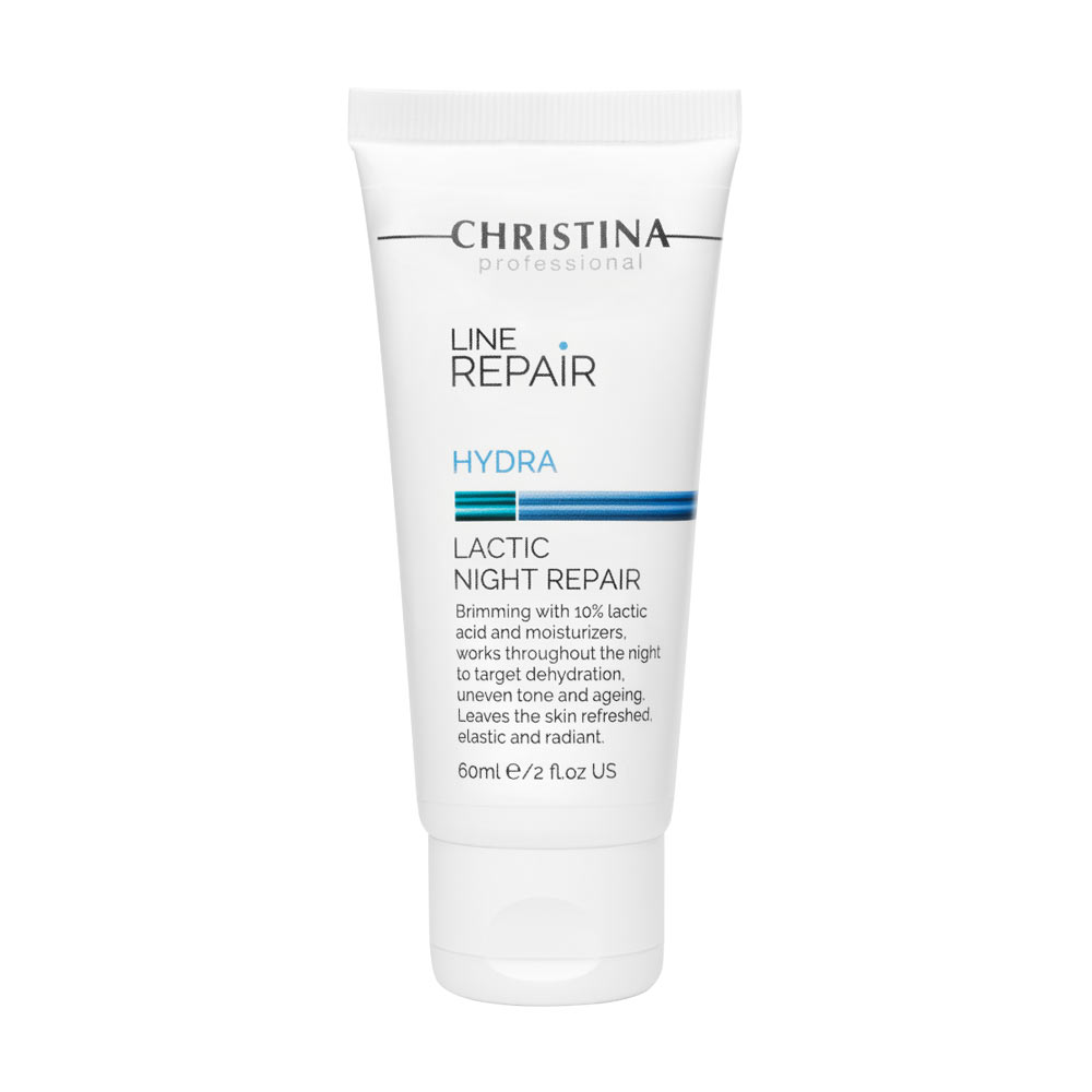 Нічний крем для обличчя Christina Line Repair Hydra Lactic Night Repair з молочною кислотою, 60 мл