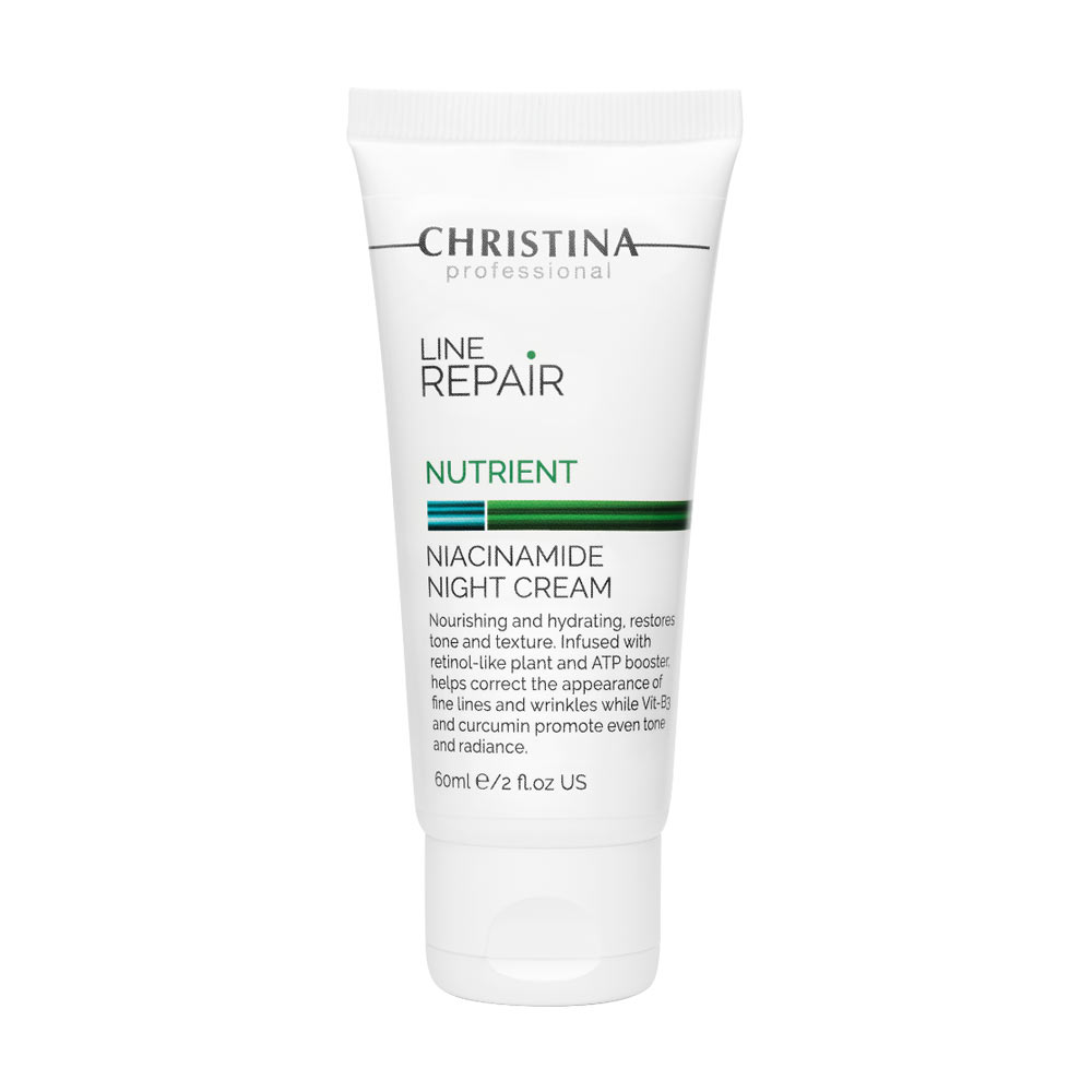 Нічний крем для обличчя Christina Line Repair Nutrient Niacinamide Night Cream з ніацинамідом, 60 мл